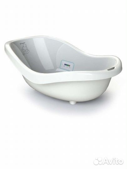 Ванночка для купания с термометром + горка