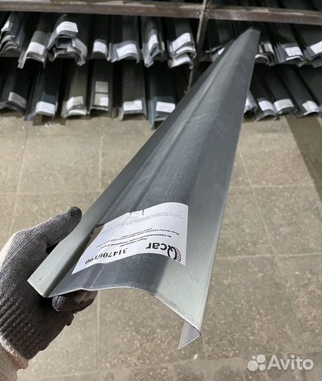 Порог левый Ford Focus II, C-Max 2004-2011 (1мм)