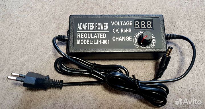 Регулируемый блок питания 3-24В / 3А