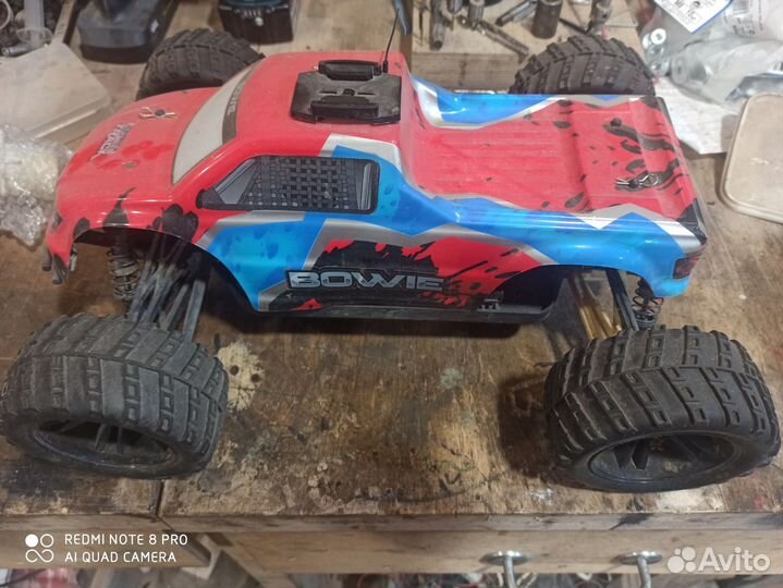 Rc himoto bowie 1:10 радиоуправляемый автомобиль