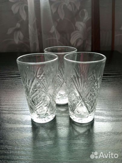 Хрустальные стопки