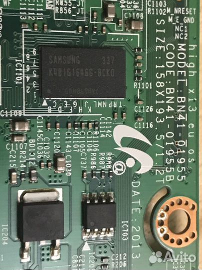 Материнская плата на телевизор samsung