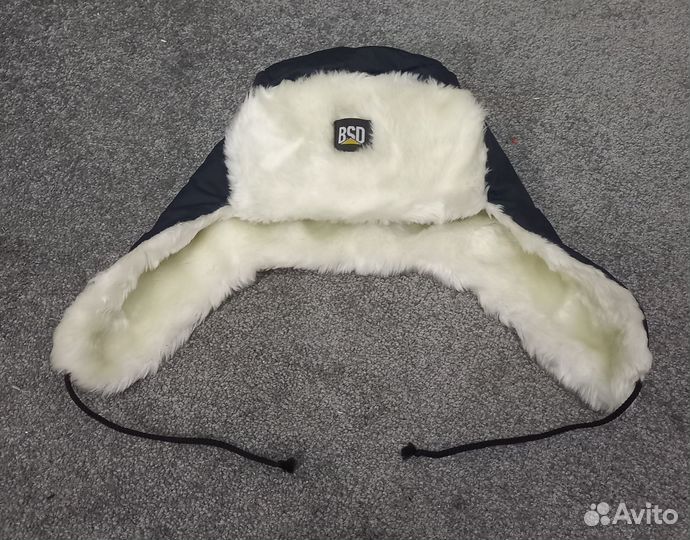 Шапка ушанка детская