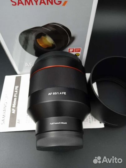 Samyang 85mm f/1.4 85/1.4 85 sony e fe