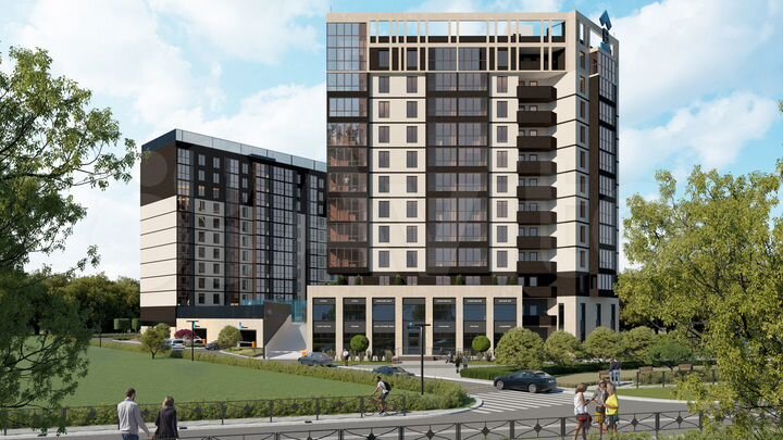 1-к. квартира, 36,3 м², 12/12 эт.