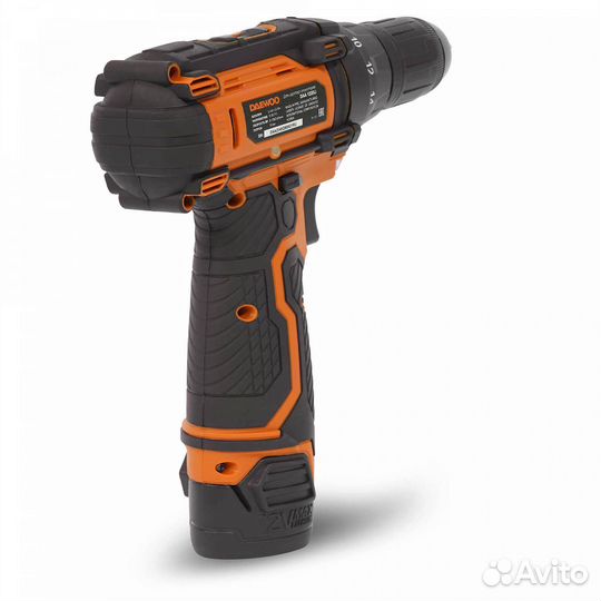 Дрель-шуруповерт аккумуляторная daewoo DAA 1220Li