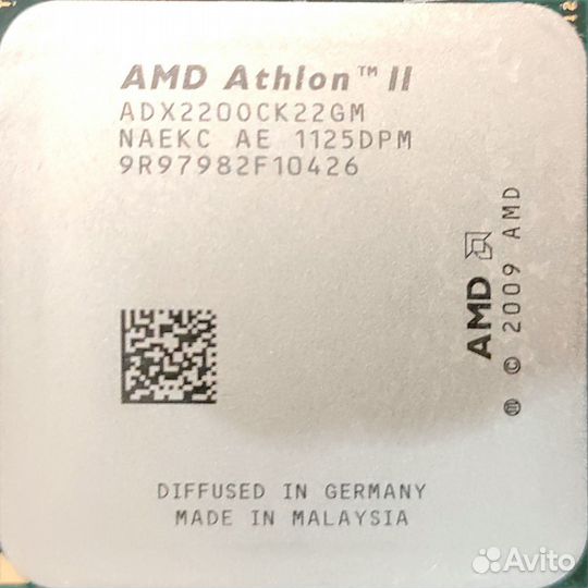 Процессор AMD Athlon adx2200ck22gm