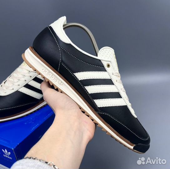 Кроссовки Adidas SL 72 Core Black Leather