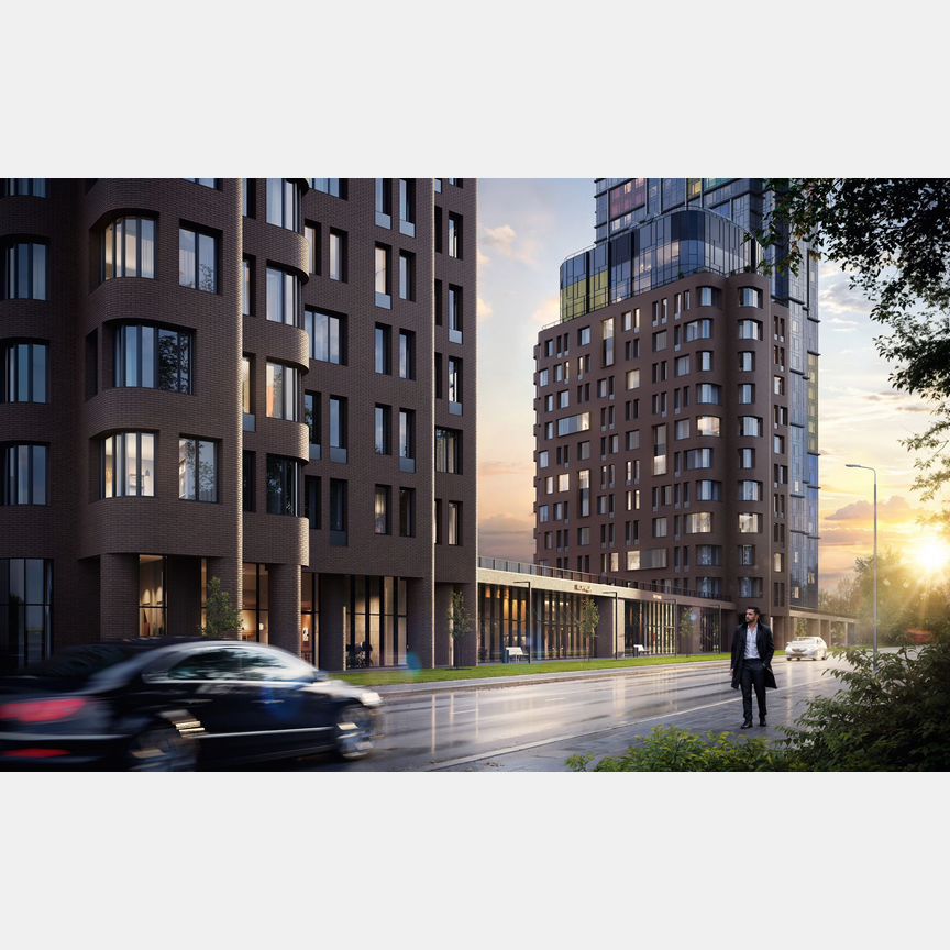 2-к. квартира, 52,6 м², 31/43 эт.