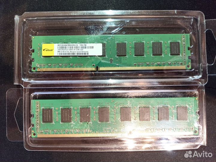 Оперативная память ddr3 4 gb 1333 (2х2гб)
