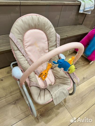 Шезлонг для новорожденных babyton