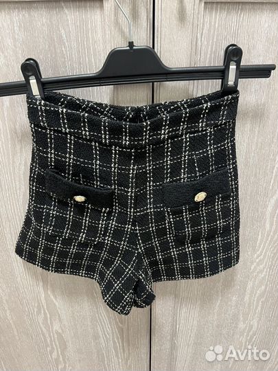 Твидовые шорты