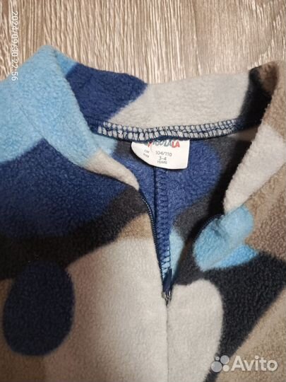 Флисовая поддева 104-110