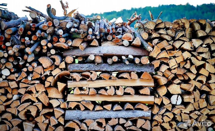 Дрова чурками