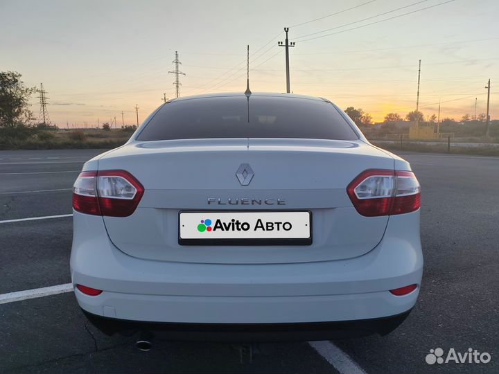 Renault Fluence 1.6 CVT, 2014, 175 000 км