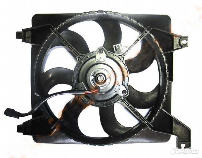 Hyundai Accent диффузор радиатора В сборе