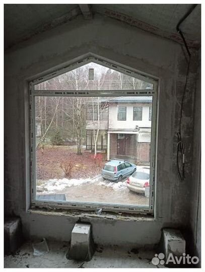 Окна алюминиевые под ключ