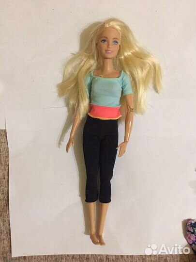 Кукла барби made to move 2 поколение