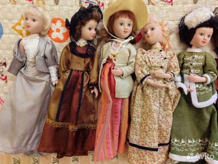 Куклы фарфоровые коллекционные