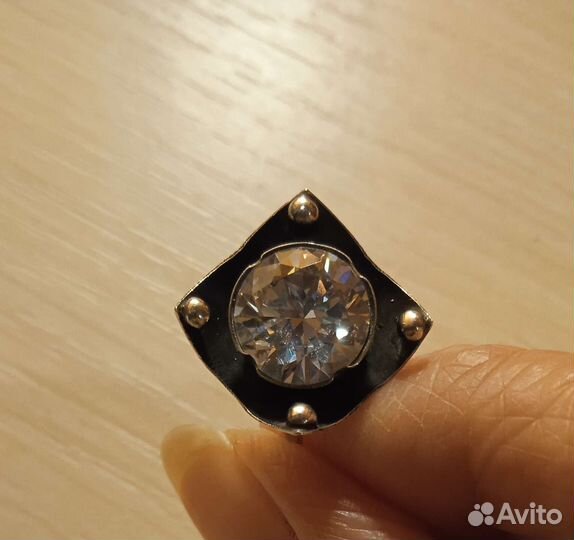 Кольцо серебряное, 925 пробы
