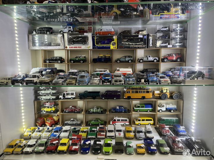 Модели автомобилей 1:43 1:32 1:24 1:18