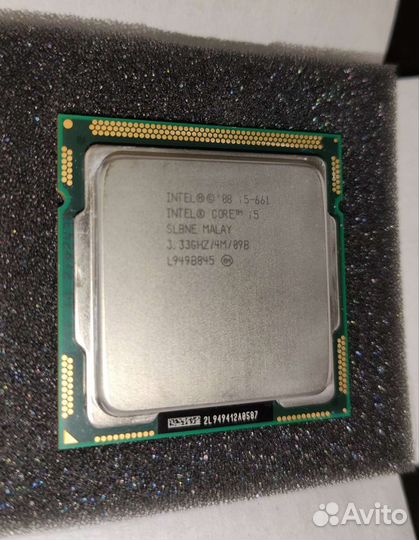 Процессор intel core i5-661 3,33 ггц