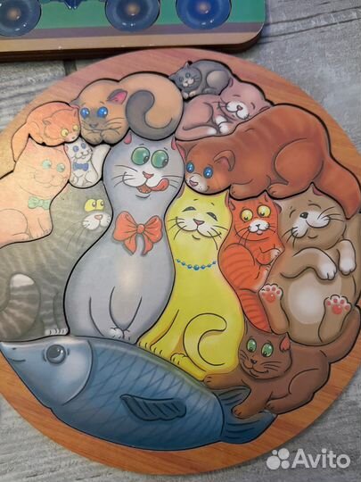 Деревянные пазлы