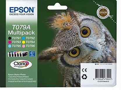 Комплект картриджей Epson T079A Multipack C13T079