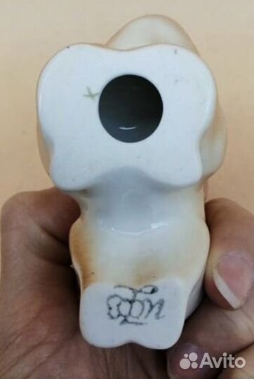 Статуэтка Шпиц фарфор ифз