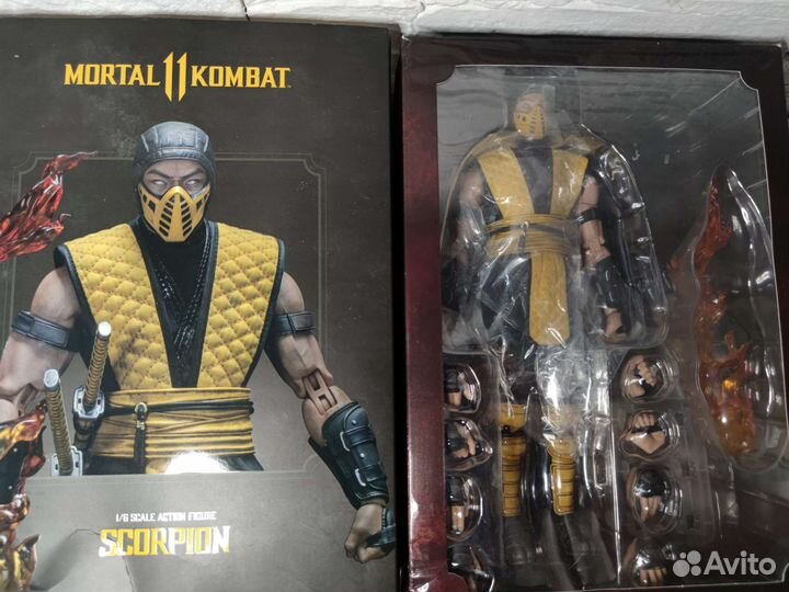 Фигурка Storm Mortal Kombat Scorpion не hot toys