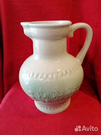 Большой советский керамический кувшин