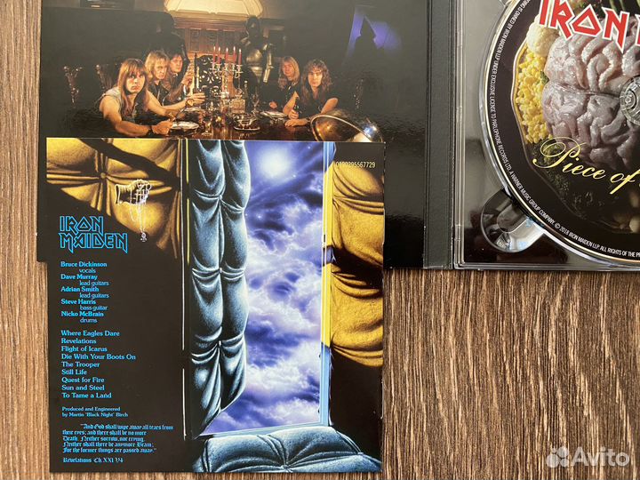 Iron maiden -piece OF mind- remaster 2018 Germany