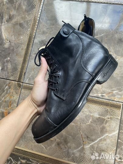 Натуральные кожаные ботинки доя верховой езды