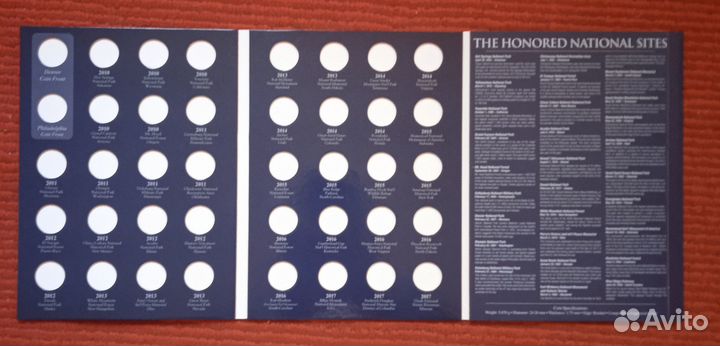 Альбом для монет США