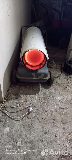 Аренда тепловой дизельной пушки