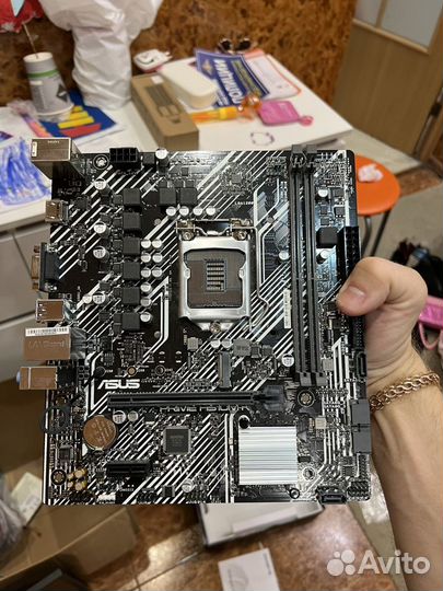 Материнская плата asus prime H510M-K