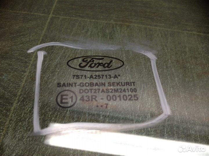 Стекло двери задней левой Ford Mondeo 4 2007-2015