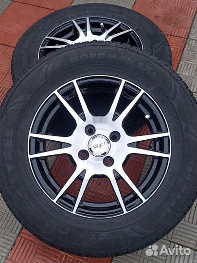Колеса летние 185/70/14 на литых дисках