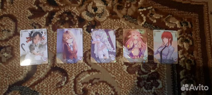 Аниме карточки Истории Богинь