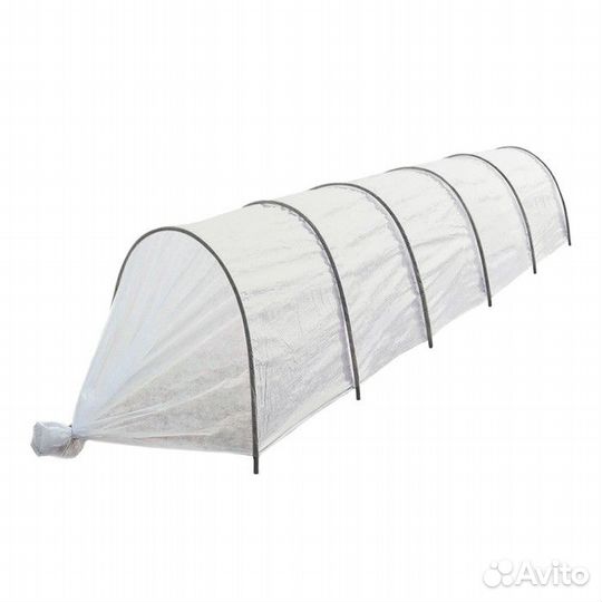 Парник прошитый, длина 5 м, 6 дуг из металла, дуга