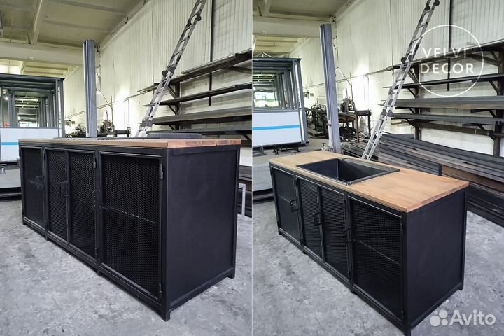 Уличная модульная кухня