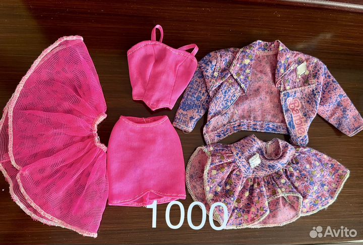 Одежда и обувь для barbie 90 х mattel
