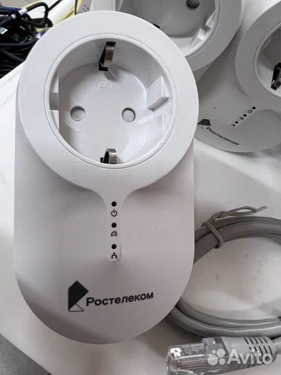 PLC адаптер SA-P1000 Ростелеком