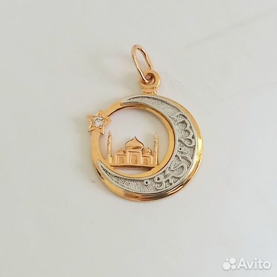 Золотая подвеска