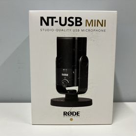 Новый микрофон Rode NT-USB Mini Studio