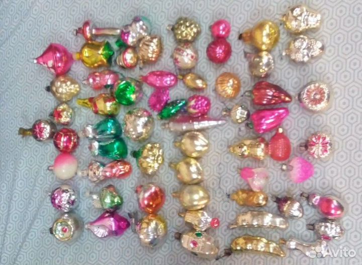 Елочные игрушки СССР