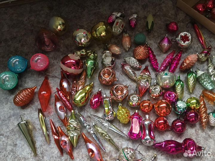 Старинные елочные игрушки (СССР)