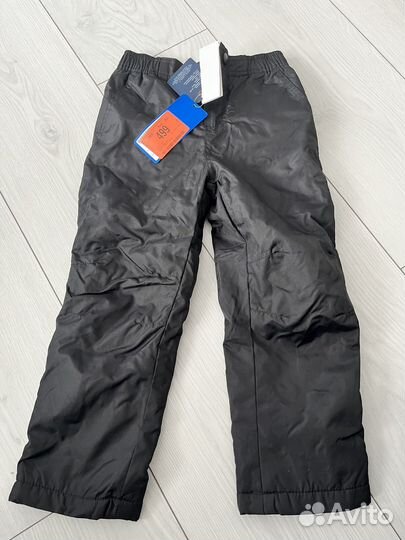 Демисезонные штаны на тонком флисе