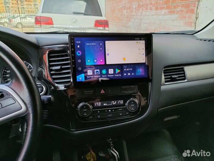 Android магнитола Outlander 2013 -2020, есть Teyes