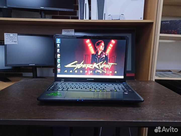 Учебный рабочий офисный ноутбук 